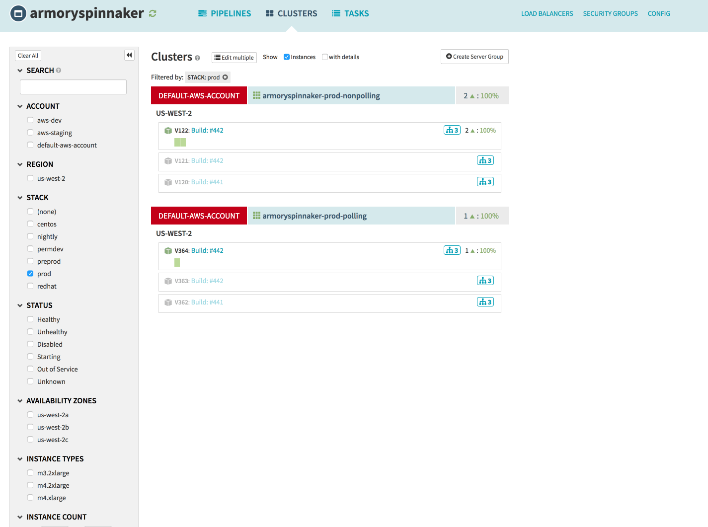 selecting a node